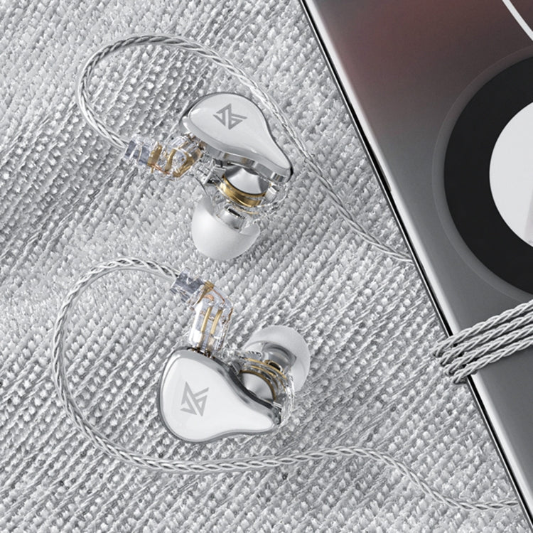 KZ ZAS 16-unit Ring Iron In-ear Wired Earphone,, ZAS Mic Version(White), ZAS Mic Version(Black)��...