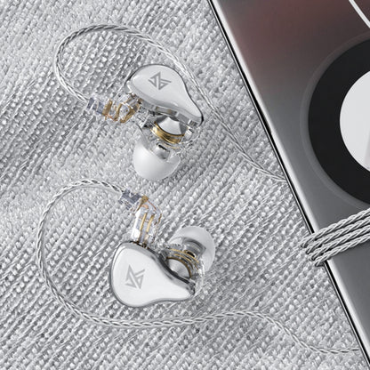 KZ ZAS 16-unit Ring Iron In-ear Wired Earphone,, ZAS Mic Version(White), ZAS Mic Version(Black)��...