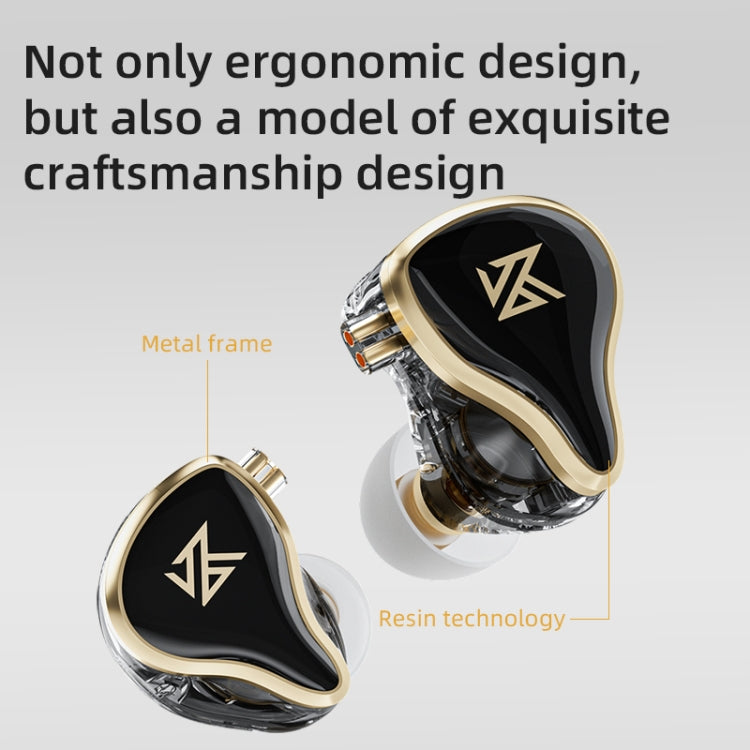 KZ ZAS 16-unit Ring Iron In-ear Wired Earphone,, ZAS Mic Version(White), ZAS Mic Version(Black)��...