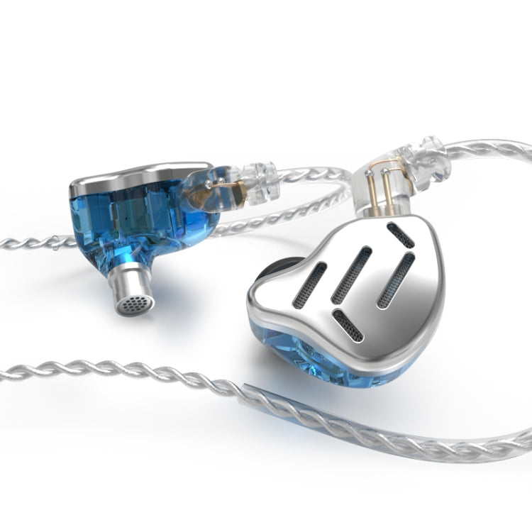KZ ZAX 16-unit Ring Iron Sport Gaming In-ear Wired Earphone,, ZAX Standard Version(Silver)�������...