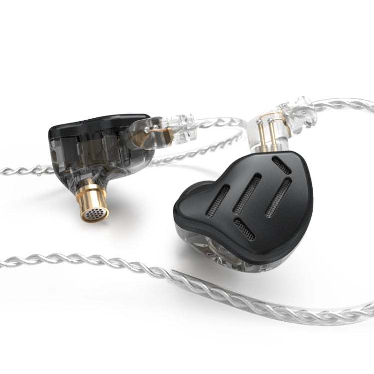 KZ ZAX 16-unit Ring Iron Sport Gaming In-ear Wired Earphone,, ZAX Standard Version(Silver)�������...