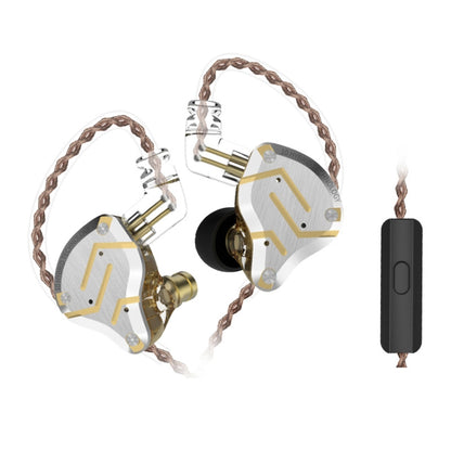 KZ ZS10 Pro 10-unit Ring Iron Gaming In-ear Wired Earphone,, ZS10 Pro Mic Version(Diamond Blue)��...