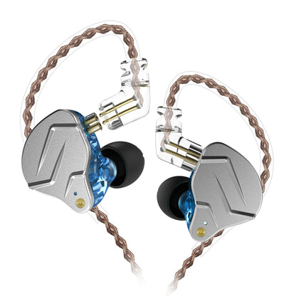 KZ ZSN Pro Ring Iron Hybrid Drive Metal In-ear Wired Earphone,, ZSN Standard Version(Grey)�������...