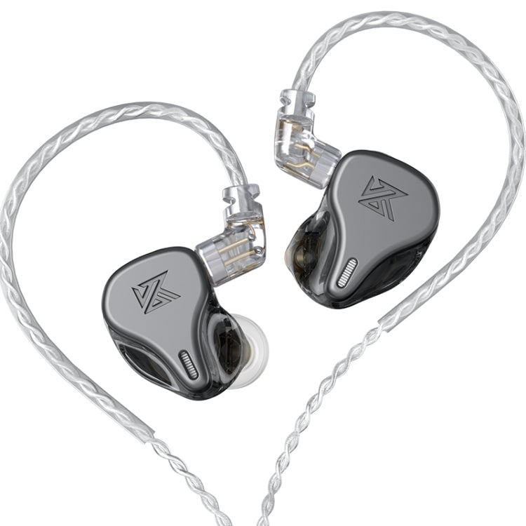 KZ DQ6 3-unit Dynamic HiFi In-Ear Wired Earphone, No Mic, With Mic
