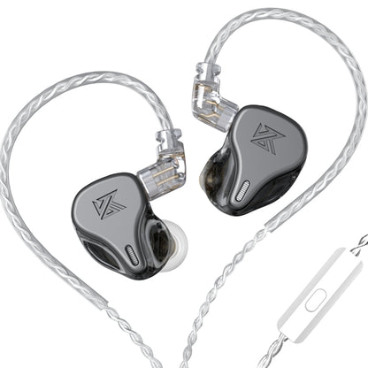 KZ DQ6 3-unit Dynamic HiFi In-Ear Wired Earphone, No Mic, With Mic