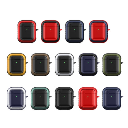Wireless Earphones Shockproof TPU + PC Protective Case with Carabiner, For AirPods 1 / 2���������...