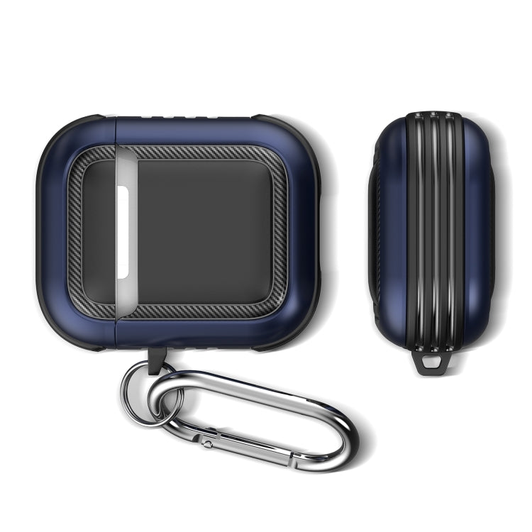 Wireless Earphones Shockproof TPU + PC Protective Case with Carabiner, For AirPods 1 / 2���������...