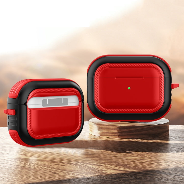 Wireless Earphones Shockproof TPU + PC Protective Case with Carabiner, For AirPods 1 / 2���������...