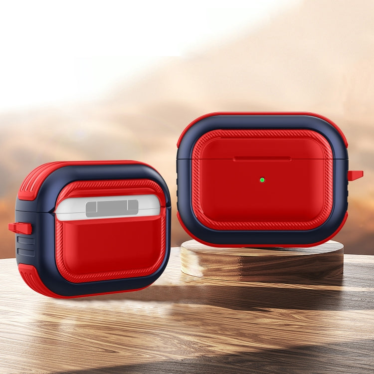 Wireless Earphones Shockproof TPU + PC Protective Case with Carabiner, For AirPods 1 / 2���������...