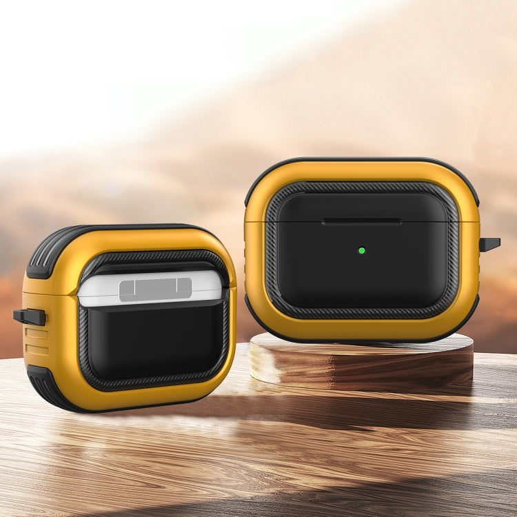 Wireless Earphones Shockproof TPU + PC Protective Case with Carabiner, For AirPods 1 / 2���������...