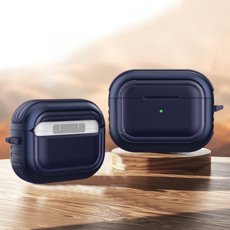 Wireless Earphones Shockproof TPU + PC Protective Case with Carabiner, For AirPods 1 / 2���������...