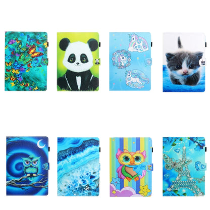Colored Drawing Horizontal Flip PU Leather Case with Holder & Card Slot��������������������������...