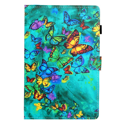 Colored Drawing Horizontal Flip PU Leather Case with Holder & Card Slot��������������������������...