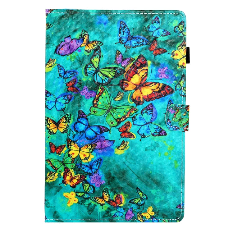 Colored Drawing Horizontal Flip PU Leather Case with Holder & Card Slot��������������������������...