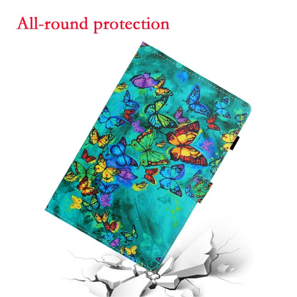 Colored Drawing Horizontal Flip PU Leather Case with Holder & Card Slot��������������������������...