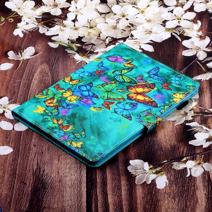 Colored Drawing Horizontal Flip PU Leather Case with Holder & Card Slot��������������������������...