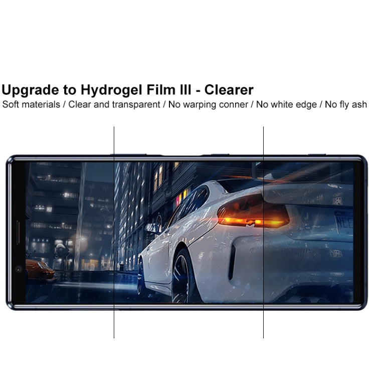 2 PCS IMAK Curved Full Screen Hydrogel Film 3 Screen Protector, For Sony Xperia 5, For iPhone 11�...