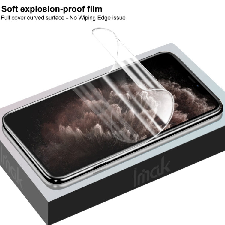 2 PCS IMAK Curved Full Screen Hydrogel Film 3 Screen Protector, For Sony Xperia 5, For iPhone 11�...