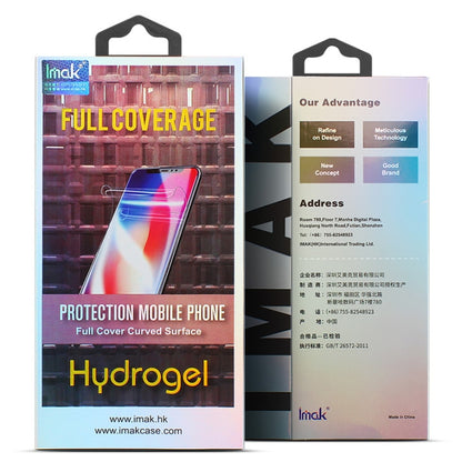 2 PCS IMAK Curved Full Screen Hydrogel Film 3 Screen Protector, For Sony Xperia 5, For iPhone 11�...