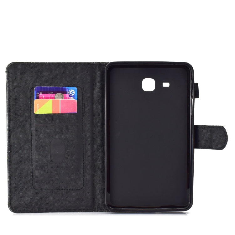 Varnish Glitter Powder Horizontal Flip Leather Case with Holder & Card Slot����������������������...