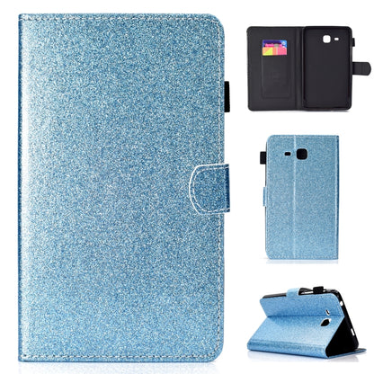 Varnish Glitter Powder Horizontal Flip Leather Case with Holder & Card Slot����������������������...