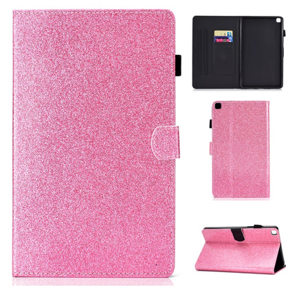 Varnish Glitter Powder Horizontal Flip Leather Case with Holder & Card Slot����������������������...