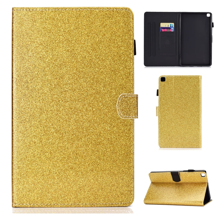 Varnish Glitter Powder Horizontal Flip Leather Case with Holder & Card Slot����������������������...