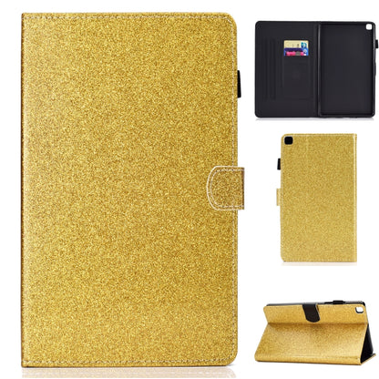 Varnish Glitter Powder Horizontal Flip Leather Case with Holder & Card Slot����������������������...