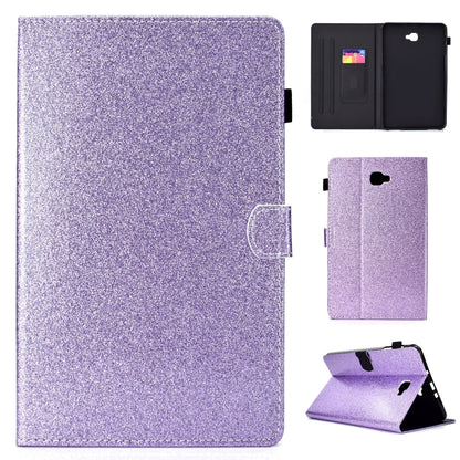 Varnish Glitter Powder Horizontal Flip Leather Case with Holder & Card Slot����������������������...