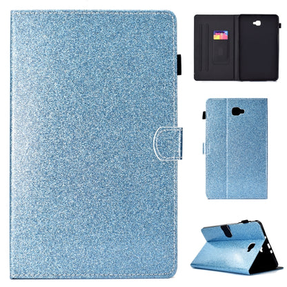 Varnish Glitter Powder Horizontal Flip Leather Case with Holder & Card Slot����������������������...