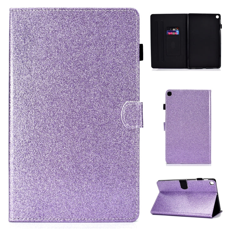 Varnish Glitter Powder Horizontal Flip Leather Case with Holder & Card Slot����������������������...