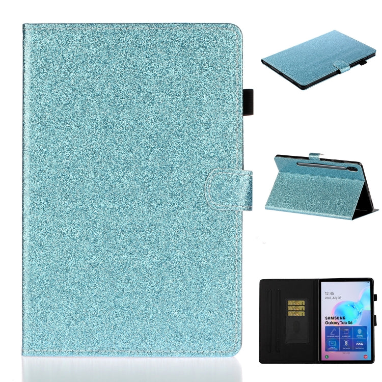 Varnish Glitter Powder Horizontal Flip Leather Case with Holder & Card Slot����������������������...