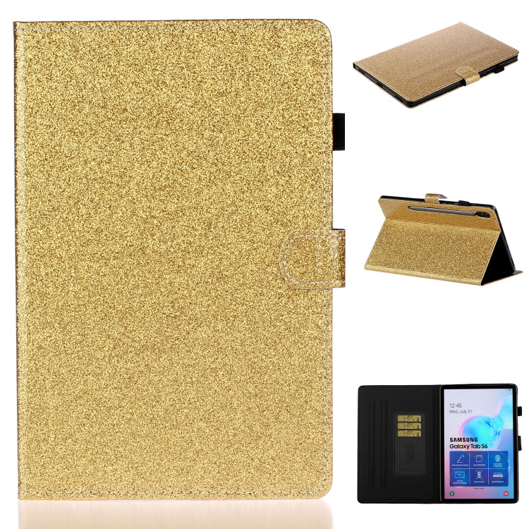Varnish Glitter Powder Horizontal Flip Leather Case with Holder & Card Slot����������������������...