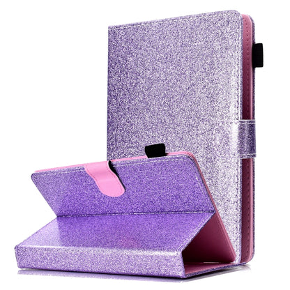 Varnish Glitter Powder Horizontal Flip Leather Case with Holder & Card Slot����������������������...
