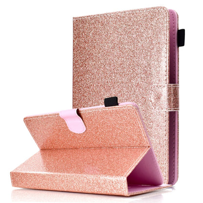 Varnish Glitter Powder Horizontal Flip Leather Case with Holder & Card Slot����������������������...