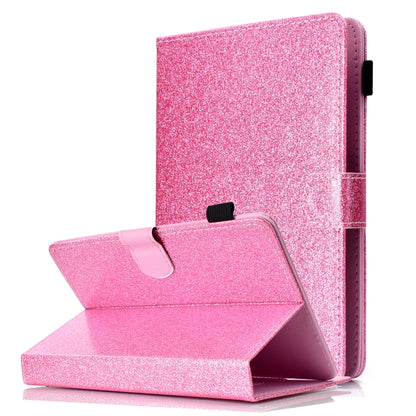 Varnish Glitter Powder Horizontal Flip Leather Case with Holder & Card Slot����������������������...