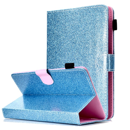 Varnish Glitter Powder Horizontal Flip Leather Case with Holder & Card Slot����������������������...