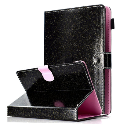 Varnish Glitter Powder Horizontal Flip Leather Case with Holder & Card Slot����������������������...
