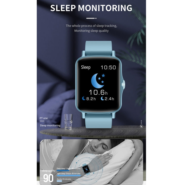 PTone 1.44 inch HD Touch Screen IP67 Waterproof Smart Watch