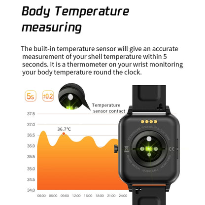MX7 1.69 inch IPS Touch Screen IP68 Waterproof Smart Watch