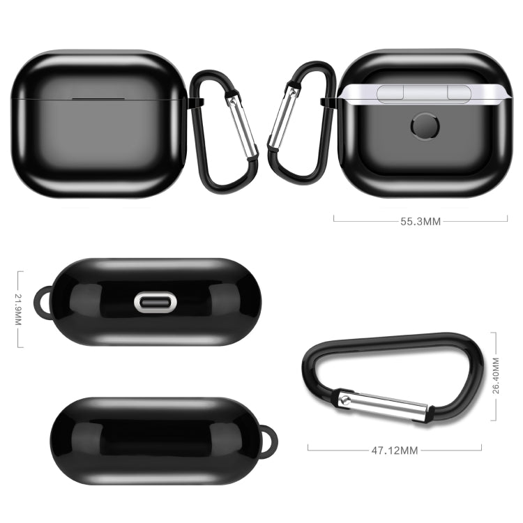 Electroplating TPU Earphone Protective Case for AirPods 3, EDA002160701G, EDA002160701A����������...