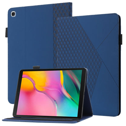 Rhombus Skin Feel Horizontal Flip Tablet Leather Case with Card Slots & Holder�������������������...