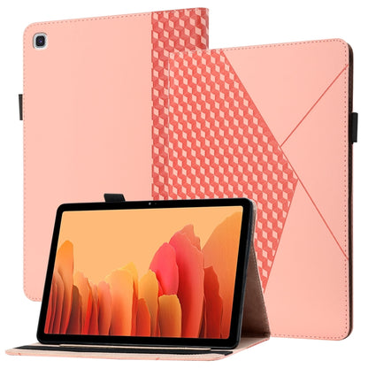 Rhombus Skin Feel Horizontal Flip Tablet Leather Case with Card Slots & Holder�������������������...