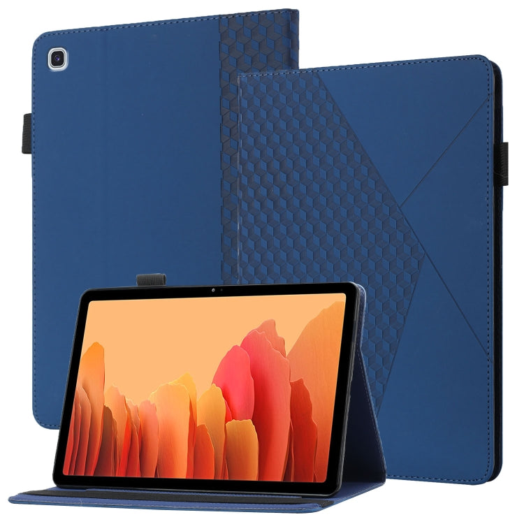 Rhombus Skin Feel Horizontal Flip Tablet Leather Case with Card Slots & Holder�������������������...