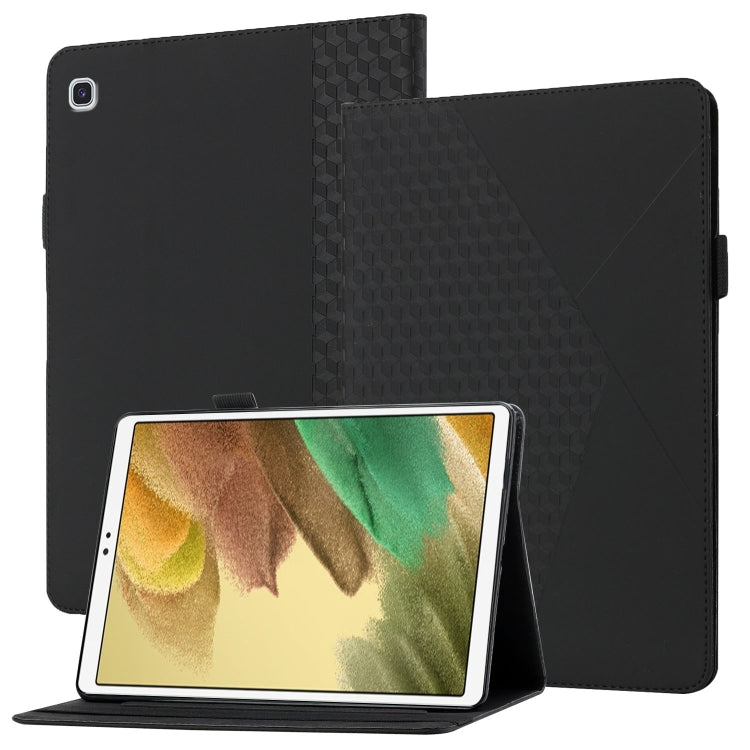 Rhombus Skin Feel Horizontal Flip Tablet Leather Case with Card Slots & Holder�������������������...