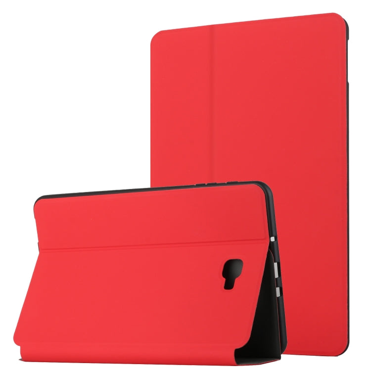 Dual-Folding Horizontal Flip Tablet Leather Case with Holder & Sleep / Wake-up Function����������...