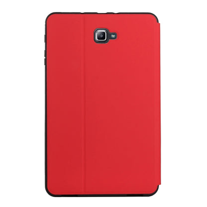 Dual-Folding Horizontal Flip Tablet Leather Case with Holder & Sleep / Wake-up Function����������...