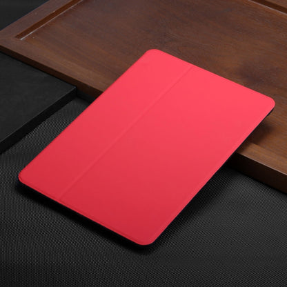 Dual-Folding Horizontal Flip Tablet Leather Case with Holder & Sleep / Wake-up Function����������...
