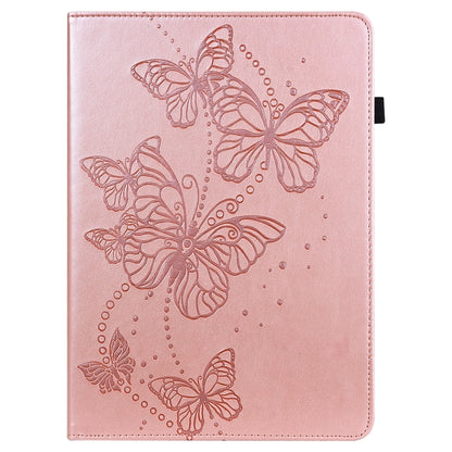 Embossed Butterfly Pattern Horizontal Flip Leather Tablet Case�����������������������������������...