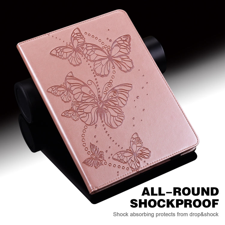 Embossed Butterfly Pattern Horizontal Flip Leather Tablet Case�����������������������������������...